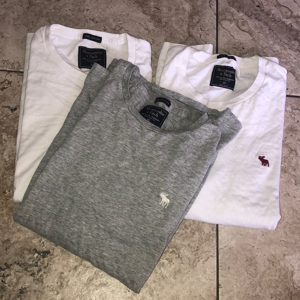 3 pack MENS ABERCROMBIE SS TSHIRTS